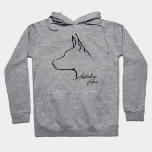 Proud Australian Kelpie profile dog lover gift Hoodie